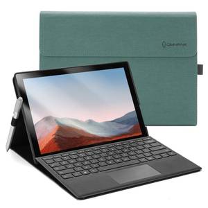 lot 14121 image: Omnpak Case for Microsoft Surface Pro 7 (2021)Surface Pro 7(2019)Surface Pro 6(2018)Surface Pro 5(2017)Surface Pro 4, Adjustable Viewing Angle, Compatible with Type Cover Keyboard