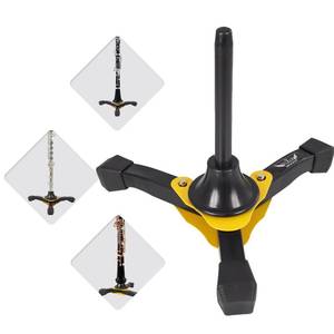 lot 15143 image: ROFFEE Portable Foldable Tripod Stand for Clarinet and Flute,Sturdy Stand Suitable as the Perfect Accessory for Musicians on the Go