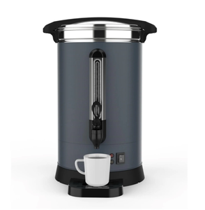 lot 15166 image: Garvee 12L3.2 Gallon Double - Wall 80 - Cup Coffee Urn for Commercial Use