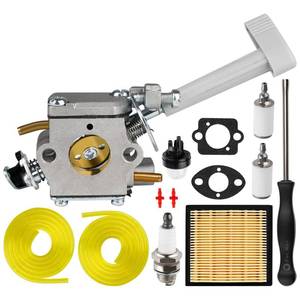 lot 16247 image: Ferilter BP42 Carburetor for Ryobi BP42 Backpack Blower RY08420 RY08420A RY42BPEMC RY42WB Leaf Blower 308054093 308054079 with Air Filter Kit