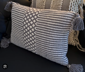 lot 7089 image: Secret Celebrity Diamond Pattern Decorative Pillow