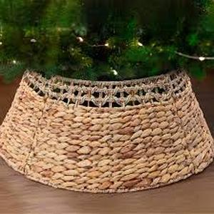 lot 11611 image: Woven Wicker Tree Base