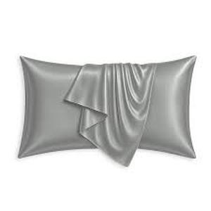 lot 12177 image: Silk Pillow Case silver