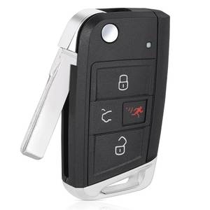 lot 4214 image: Keyecu Replacement Smart Remote Car Key Fob for Volkswagen GTI Golf 2015-2019 NBGFS12A01 5G0959752BD 315MHz MQB48 Chip 4 Buttons