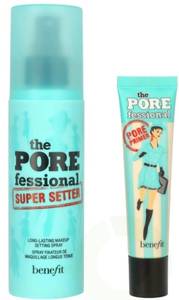 lot 4230 image: Benefit Prime & Set Pore Pack 2-Piece Set, (0.74 Ounce Pore Primer  4.0 Ounce Setting Spray)