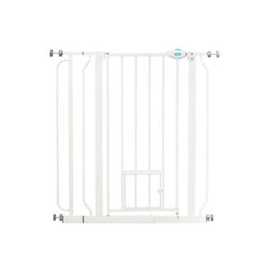 lot 5365 image: Carlson 36 Extra Tall Walk-Thru Pet Gate - White