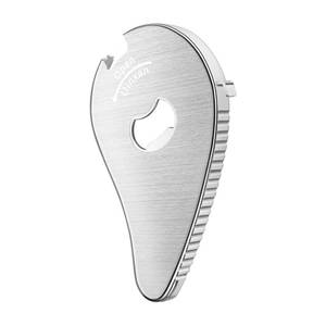 lot 6041 image: Uinxan Jar Bottle Can Opener for Weak Hand & Seniors with Arthritis-Easy Twist Off Caps (0.6-2.7) & Pull Tab Seals,Unique Kitchen Gadget,Multi,Portable Christmas Gifts for ElderlyWomenMen (Silver)