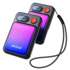 lot 6065 image: Hand Warmers Rechargeable 2 Pack - Electric Rechargeable Magnetic Hand Warmer with LED Display, 4 Heat Levels, Lanyards, USB, Gift for Men Women Kid, for GolfSkiingCampingHunting Essentials