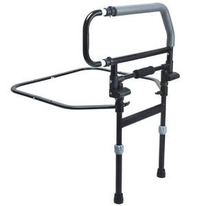 lot 6101 image: Sangohe Heavy Duty Bed Rails for Senior & Elderly and People Falling Out of Bed - Foldable Bed Assist Handle - 504E
