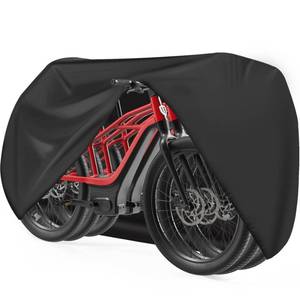 lot 7263 image: Zettum Bike Covers for 3 Bikes - 600D Waterproof & Heavy Duty, Large Bicycle Cover for eBike, Mountain, Road, Hybrid, Beach Cruiser, Scooter