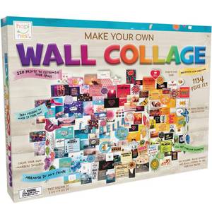 lot 7328 image: Hapinest DIY Wall Collage Kit for Tween and Teen Girls, Gifts for Ages 10 11 12 13 14 Years Old and Up Cute Trendy Bedroom Room D�cor