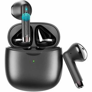 lot 8153 image: Wireless Earbuds, Bluetooth 5.4 Earbuds Stereo Bass, Bluetooth Headphones in Ear Noise Cancelling Mic, Sports Earphones IP7 Waterproof, 32H Playtime USB C Mini Charging Case Ear Buds for Android iOS