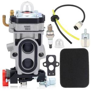 lot 8188 image: Hipa 150BT WYA-44 Carburetor Tune UP Kit for Husqvarna 350BT 180BT 180BF Red Max EBZ8000 EBZ8050 EBZ8001 Leaf Blower Parts Replace 505183101 521631601 WYA-44-1 Carb With Red Handle Easy Start Function