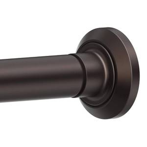 lot 8210 image: ENJOYBASICS Shower Curtain Rod 30 to 76 Inches, 1 Inch Stainless Steel Adjustable Spring Tension Rods No Drill for Bathroom, Closet, Window, Room Divider, Never Rust, Non Slip, Bronze