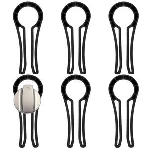 lot 8237 image: Stove Knob Safety Covers for Child, Gas Stove Knob Locks (5 Pack)