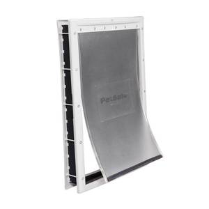 lot 13936 image: PetSafe Plastic Dog and Cat Door - Easy Installation - X-Large - For Pets Up To 220 lb