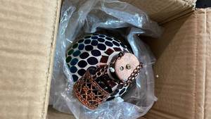 lot 13963 image: Hot air balloon solar lantern