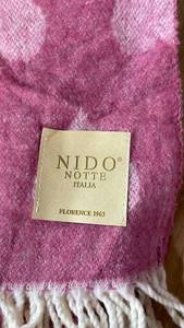 lot 14303 image: Nido Notte Italian Wool Throw Blanket