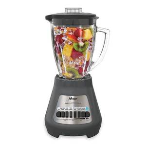 lot 15185 image: Oster Classic 6 Cups 8 Speed Plastic Blender  Gray