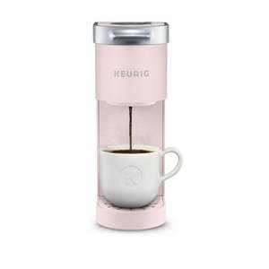 lot 15186 image: Keurig K-Mini Single Serve K-Cup Pod Coffee Maker  Dusty Rose