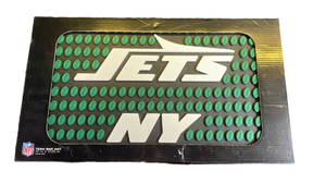 lot 15206 image: New York Jets NFL Team Bar Mat 19x10.85in