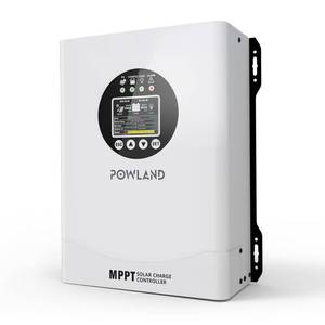 POWLAND 120A MPPT Solar Charge Controlle 12V/24V/36V/48V/60V/72V/84V/96V Auto,Max Input 230V Solar Charger, LCD Display Intelligent Regulator for AGM, Gel, Lithium ect