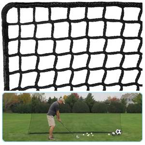 lot 15209 image: IUZEAI 10x10ft Golf Netting High Impact Golf Practice Net(NET ONLY), Golf Sports Netting Barrier Nets, Heavy Duty Nylon Netting Material Golf Hitting Nets(NET ONLY)