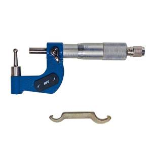 lot 16287 image: HFS(R) Precision Tube Micrometer with Reloading Ball Spherical Anvil - 0-10.0001 Accuracy for Watch Case Neck Measurement