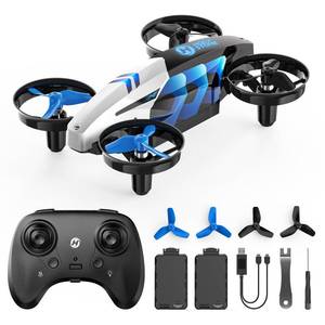lot 16290 image: Holy Stone HS210T Drones for Kids, 2 IN1 MINI Indoor Drone with Land & Fly Mode, Four Posture Deformations RC Quadcopter with 3D Flip, Auto Hovering, Christmas Birthday Toy Gift for Boys and Girls
