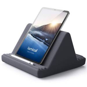 lot 16322 image: Lamicall Tablet Pillow Stand, Pillow Soft Pad for Lap - Tablet Holder Dock for Bed with 6 Viewing Angles, Great Gifts, for 4-13 Tablets, Like iPad Pro 11, 13, Air, Mini, Kindle, Galaxy Tab, E-Reader