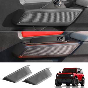 lot 16347 image: Mabett Front Door Handle Storage Organizer Compatible with Ford Bronco 2026,2021-2025,Inner Door Handle Tray Box for Bronco Accessories 24-Door, Grab Create Storage Space by Pocket 2PCS