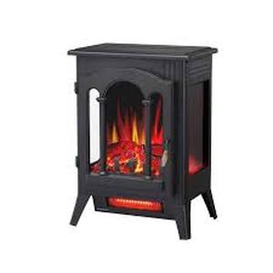 lot 3652 image: Electric Fireplace Heater Model YH-20-1C