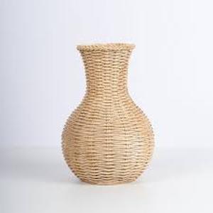 lot 5399 image: Cynthia Rowley IndoorOutdoor Woven Vase