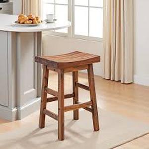 lot 13900 image: 18-inch High Stool - Durango Colonial Style