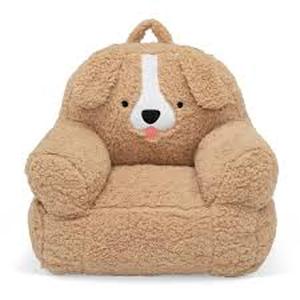 lot 13939 image: Plush dog chair for kids