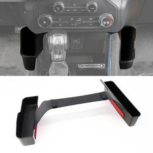 lot 1340 image: EVGoXMods Center Console Shifter Organizer Tray Compatible with Ford Bronco 24 Door 2025 2024 2023 2022 2021, Gear Side Storage Box Interior Accessories