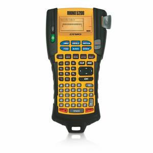 lot 1346 image: DYMO Industrial Label Maker Rhino 5200 Label Maker Time-Saving Hot Keys Prints Fast Durable For Job Sites and Heavy-Duty Labeling Jobs