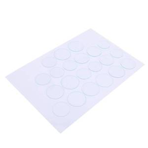 lot 2474 image: A 21pcs Round Flat Watch Lens Set Mineral Glass Watch Crystal Replacement Thickness 1.2mm for Watchmaker Repair