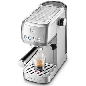 lot 3725 image: CASABREWS 3700 Essential Espresso Machine 20 Bar, Stainless Steel Cappuccino & Latte Machine with Steam Frother for Home, 43.9oz Water Tank, Coffee Gift for Women & Men, Silver