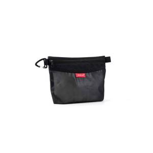 lot 4329 image: pack all Water-Resistant Material Zipper Pouch, Mesh Zipper Bags for Storage, Travel, Office (Black, Small)
