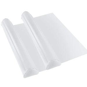 lot 5412 image: Lilian&Gema 2-Pack Inflatable Bed Rails for Toddlers Travel Bed Bumper for King, Queen, Twin, Full-Size Bed Non-Slip Soft Flocking Portable Beds Rails for Hotel, Travel, Home