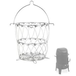 lot 5496 image: Turkey Fryer Basket for Charbroil The Big Easy TRU-Infrared, Standard Basket Replacement Part 6776791W06 for Char-Broil TRU-Infrared 3-in-1 Smoker, Roaster & Gas Grill Model #14101550 used needs cleaned