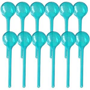 lot 5500 image: Logresy Plant Watering Stakes, Large 12pcs Flower Automatic Watering Bulbs, Plastic Plant Flower Self Watering Globes, Garden Self Watering Planter Insert for Daily Watering