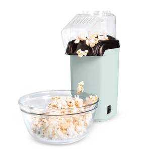 lot 5553 image: Tasty Hot Air Popcorn Popper, Healthy and Delicious Popcorn in Minutes, Fast and Easy-to-Use, Built-In Measuring Cup and Butter Warmer, 8 Cups, Aqua