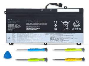 lot 6186 image: ASODI 45N1742 Laptop Battery Compatible with Lenovo ThinkPad T550 T550s T560 W550 W550s P50S Series Notebook 45N1740 45N1741 45N1743 SB10K12721 00NY639 11.4V 44Wh 3900mAh