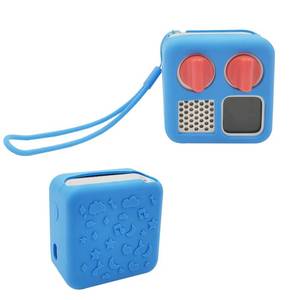 lot 6207 image: Anti-Slip Silicone Cover for YOTO Mini Audio Player, Protective Sleeve Case for Mini Player Accessory for Kids Music Players (Case Only) (Blue)