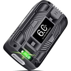 lot 6239 image: CaliHutt ��Upgrade�� 40V 6.0Ah Replacement Battery for Snow JoeSun Joe Ecosharp 40V Tools Lithium-ion Battery Snow Blower Lawn Mower Pressure Washer. 40V Wireless iON Models