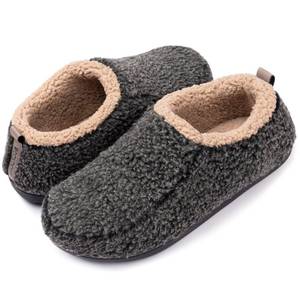lot 6245 image: RockDove Mens Nomad Slipper with Memory Foam, Size 9.5-10.5 US Men, Black