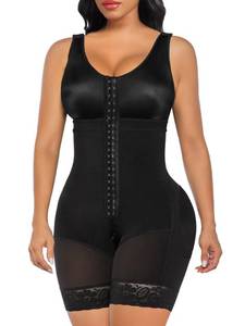 lot 6270 image: SHAPERX Womens Fajas Colombianas Tummy Control Shapewear Postpartum Full Body Shaper Butt Lifter Bodysuit, SZ7302-Black-M