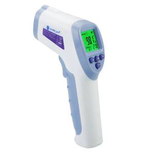 lot 6304 image: Amplim Digital Forehead Thermometer for Kids, Adults, and Babies - Touchless, Non-Contact Fever Thermometer with Temporal Head Function - No-Touch Thermometer for Accurate Temperature